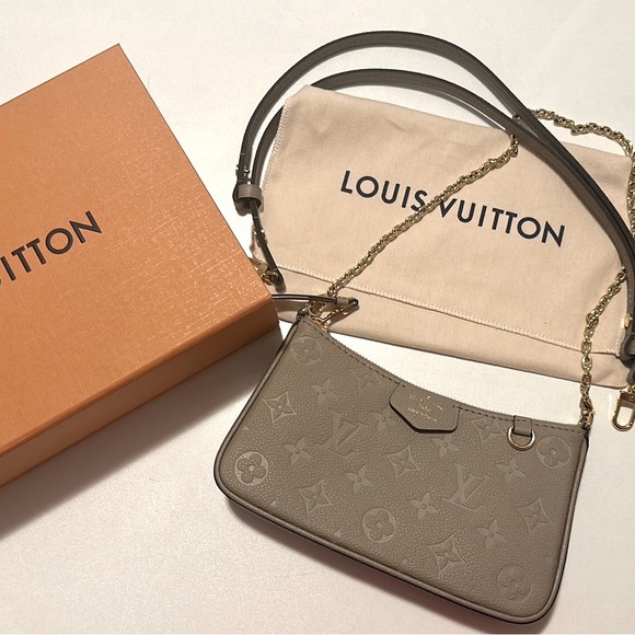 Louis Vuitton Handbags - Louis Vuitton Taupe Monogram Empreinte Chain Shoulder Bag